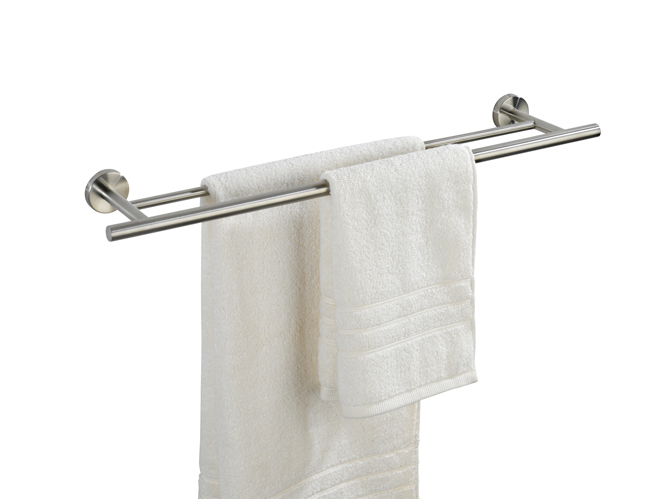 Porte-serviette Wenko Bosio 60x5,5x14cm inox mat