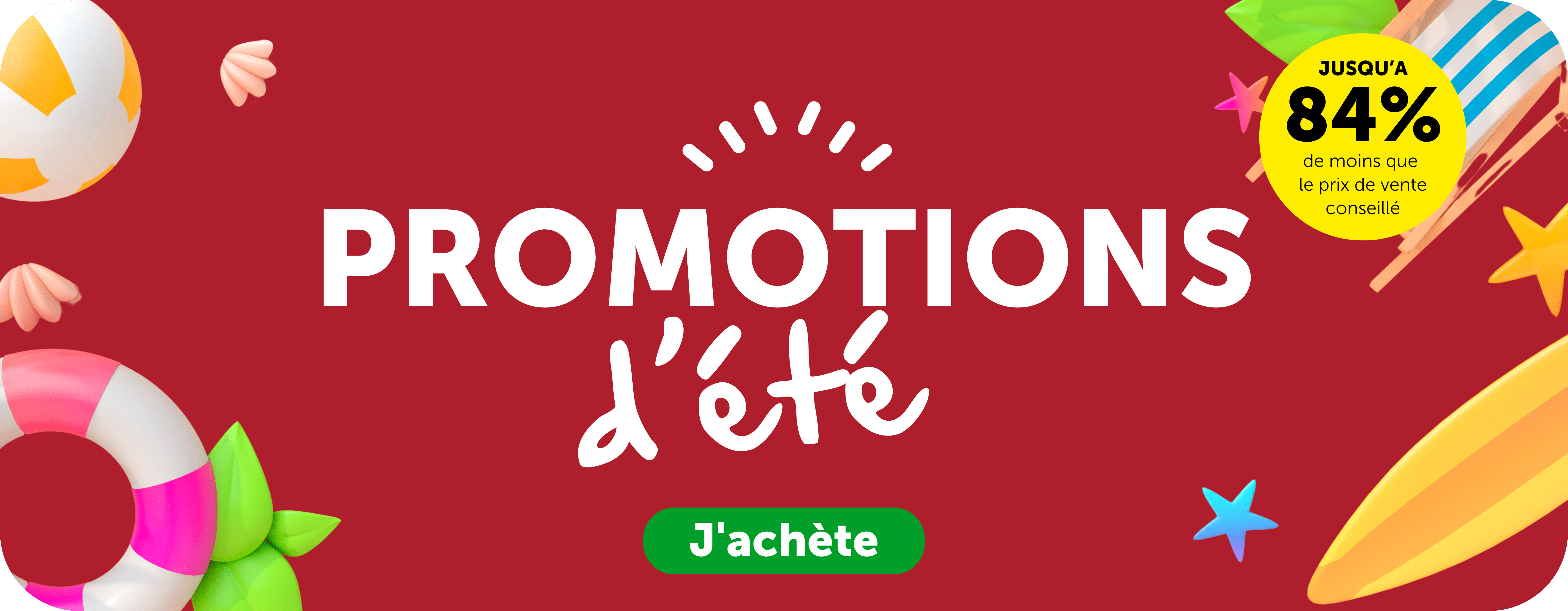 Promotions d'été