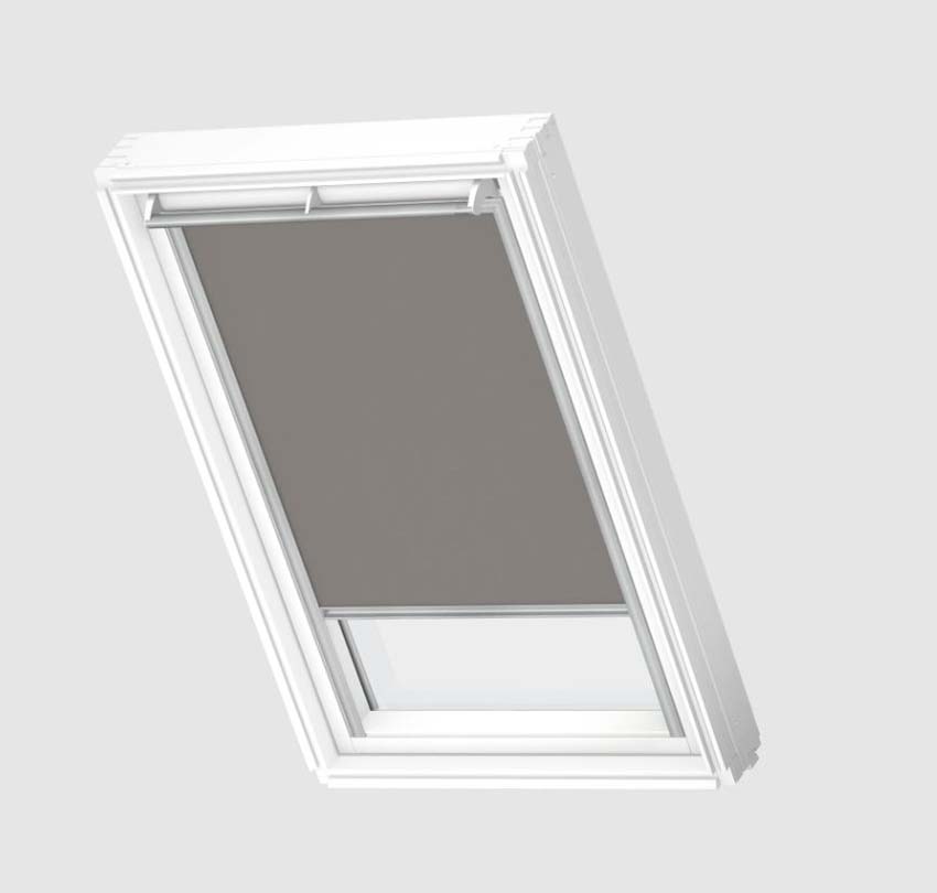 Store enrouleur Velux occultant à commande manuelle gris PK10 0705S