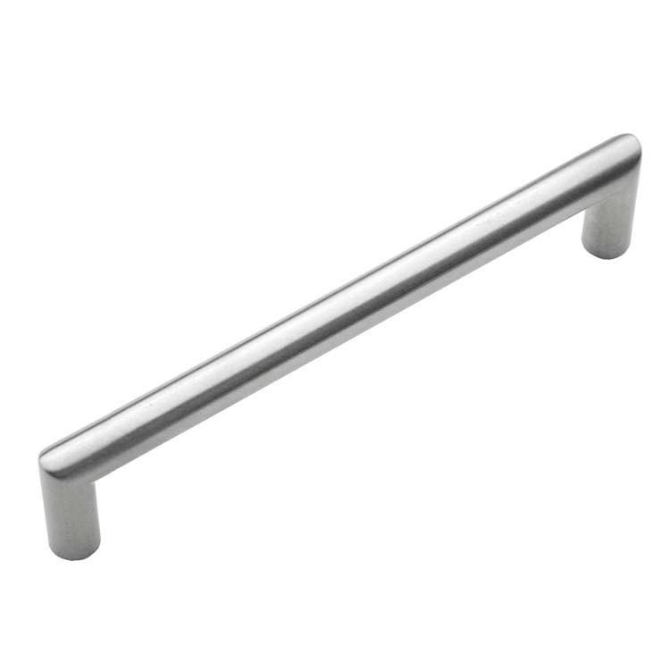 Tirant de meuble noto rond angles droits 12/128 inox plus