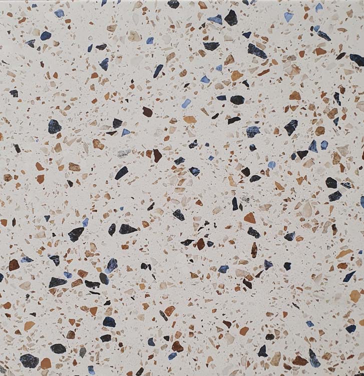 Vloer- en wandtegel Minimal terrazzo colormix 60x60cm