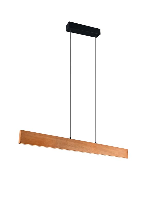 Suspension Easy Lift - Brun - L120cm - Dimmable - LED - 1x26W - 2700-6000K
