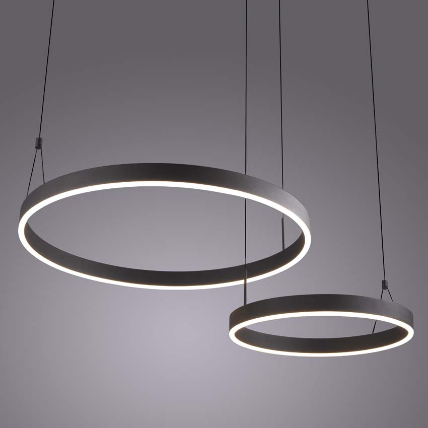 Hanglamp - dimbaar - 1x25W/1x16W - incl lamp - wit - 2200 lumen - 2700-5000K