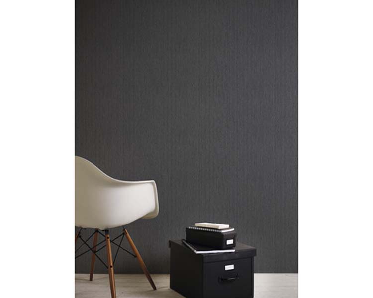 Vinyle sur papier peint intissé 0,53x10m fibre wf anthracite Vinyle sur papier peint intissé 0,53x10m fibre wf anthracite