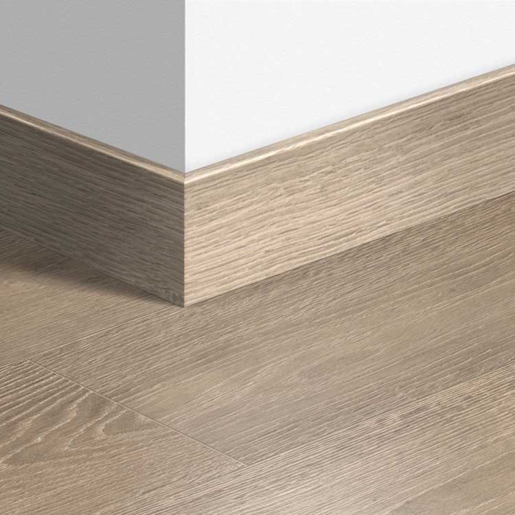 Largo parketplint Quick-Step 100 x 14 x 2400 mm Vintage eik wit