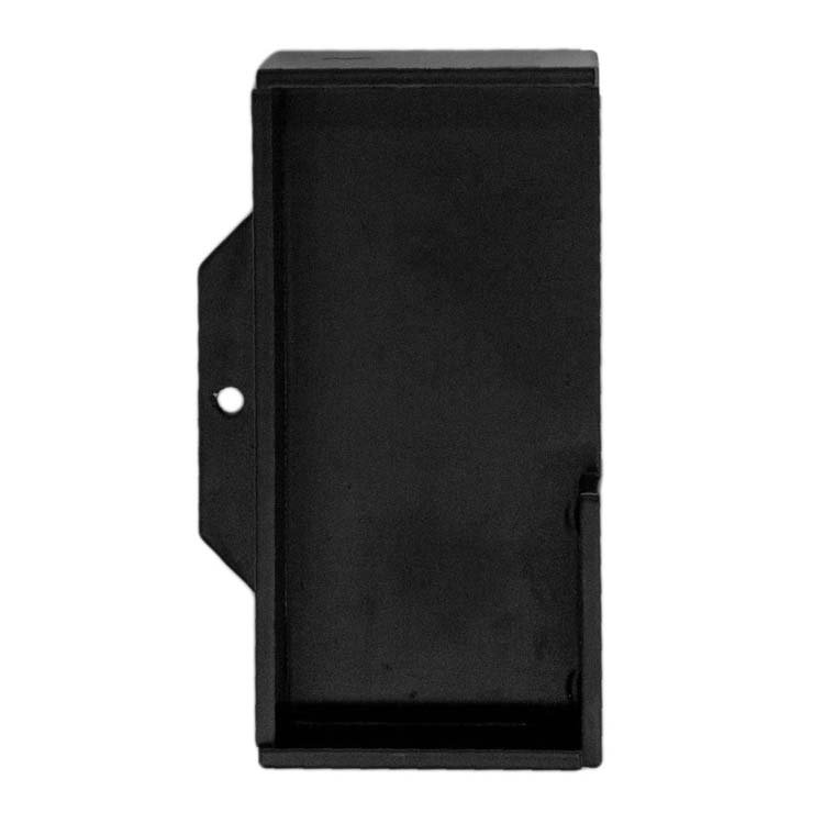 Inkapschelp pro vierkant massief 40mm zwart per stuk