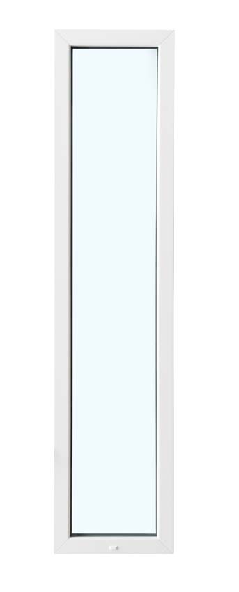 Châssis fixe pvc blanc budget L600XH2100 mm