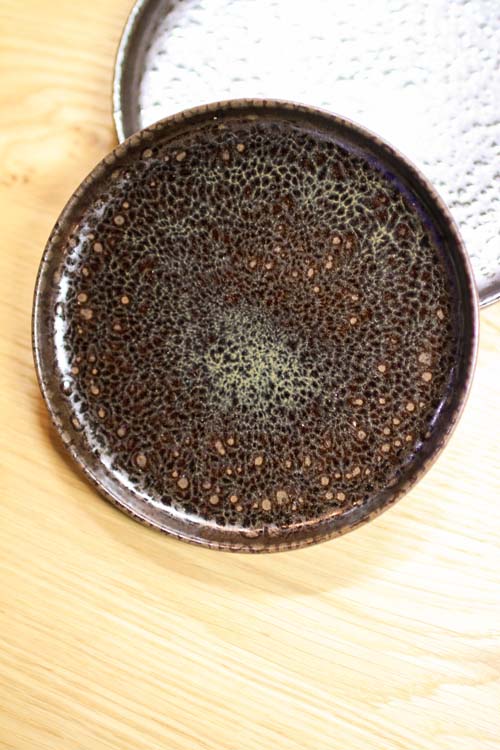 Assiette Tabo Chocolate 17,5 x H 2,5 cm