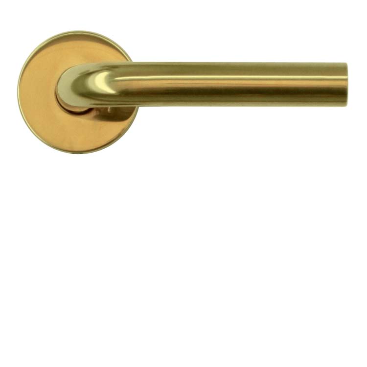 Poignée de porte lucera 19mm titanium sans rosace