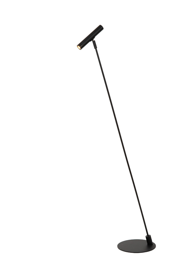 Lampadaire - LED 3 dimmable - G9 - 1x3W 2700K - Anneaux interchangeables inclus - Noir