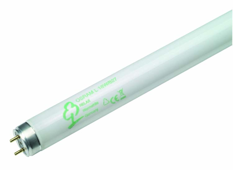 Lampe Fluo LUM T8 18W 590mm Blanc Chaud