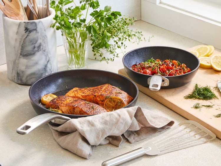 Braadpan Greenpan Copenhagen D24 cm antikleeflaag