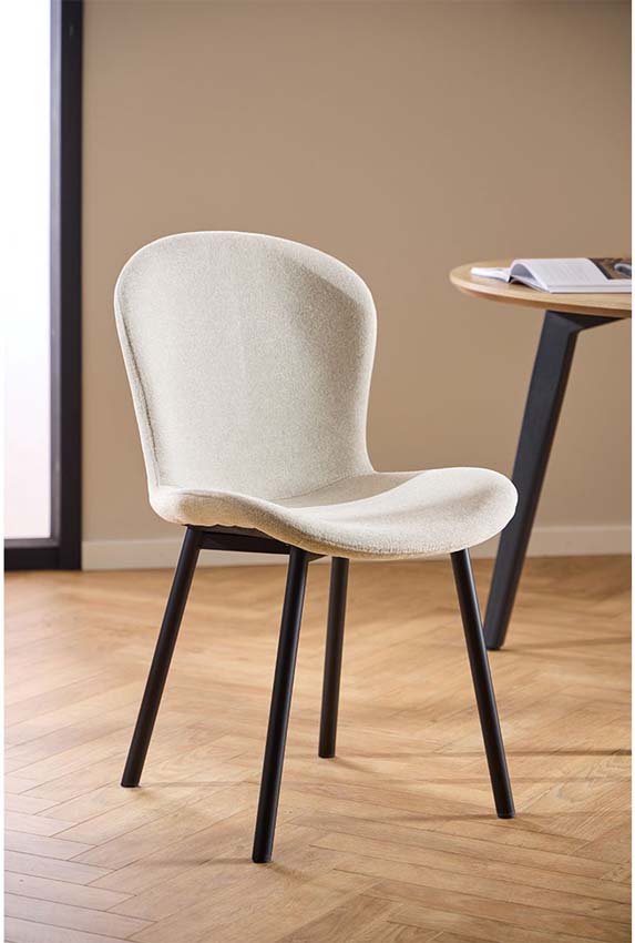 Chaise de salle à manger Aressi beige
