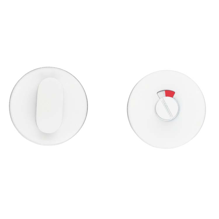 WC garnituur rond wit