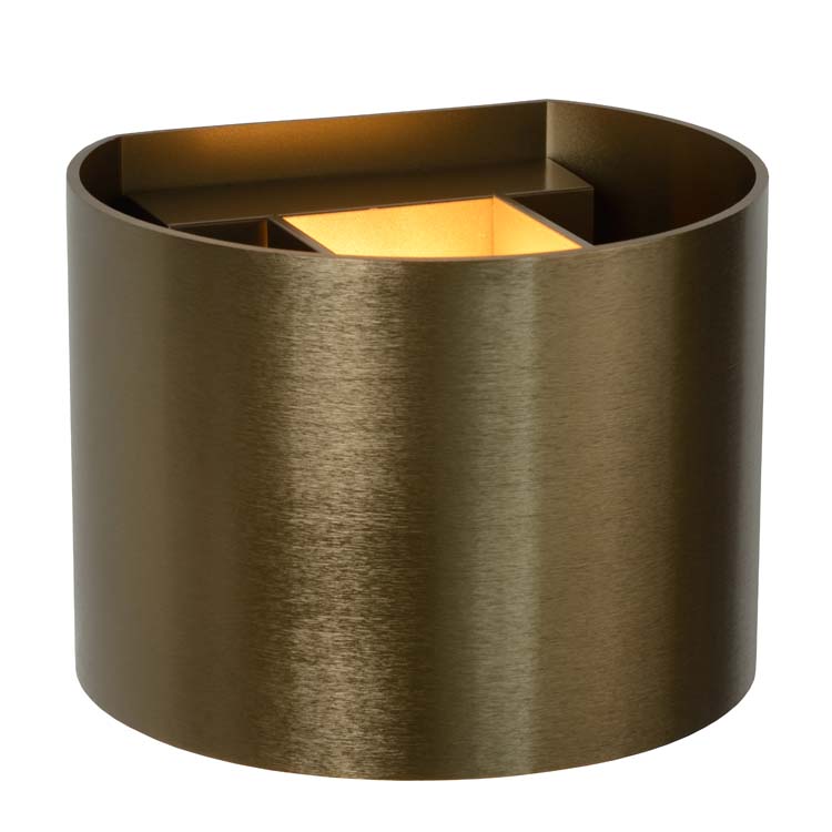 Applique murale - LED Dim. - G9 - 1x4W 2700K - Café - Rond