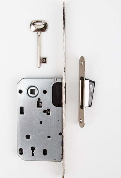 slot magnetisch met sleutel + slotplaat