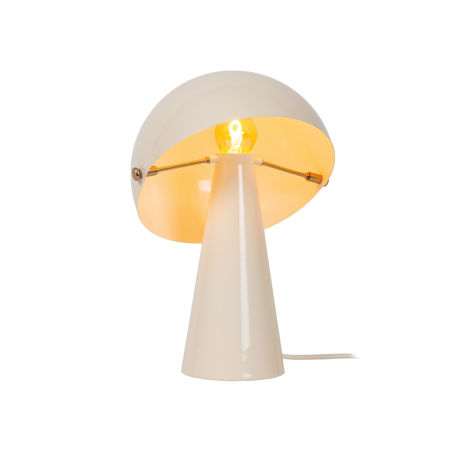 Lampe de table - Ø23cm - 1XE27 - Beige