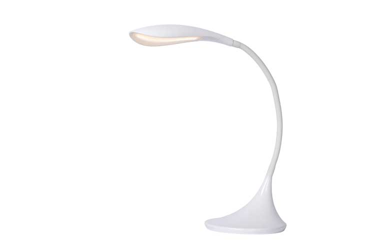 Lucide EMIL - Bureaulamp - Ø 17 cm - LED Dimb. - 1x4W 3000K - Wit