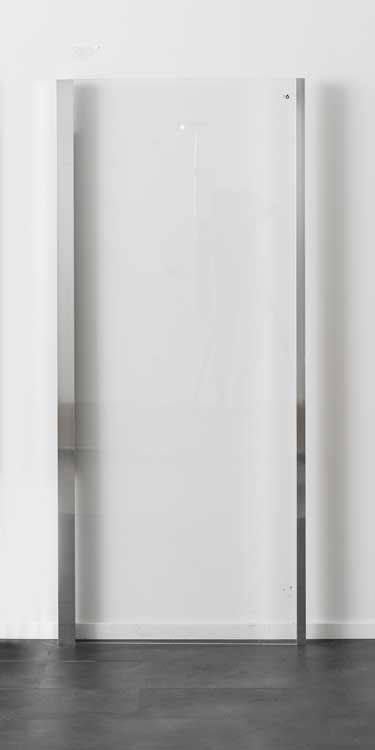 Douchewand Ulrich chroom profiel 88-90x200cm