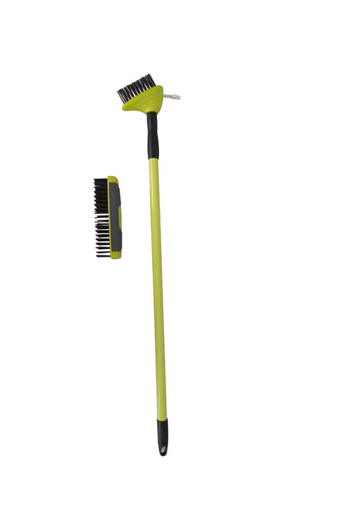 Brosse de désherbage 3 en 1 téléscopique 85.5x15x5 cm