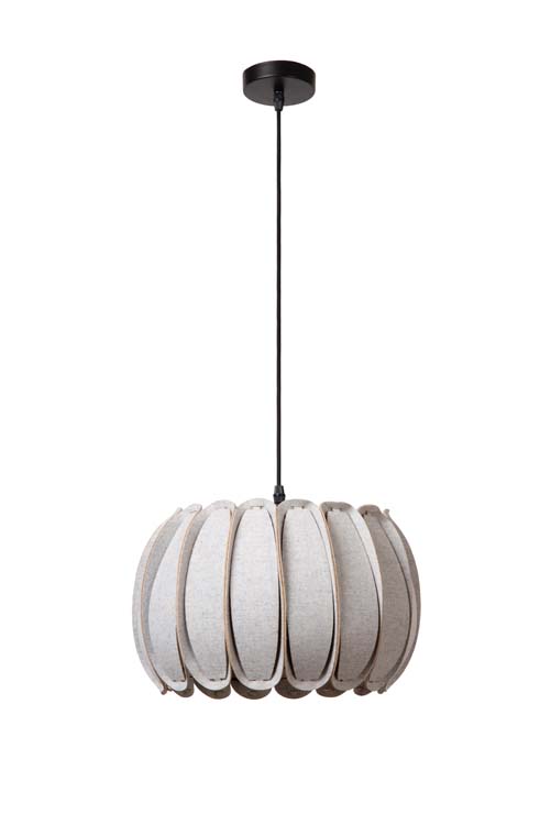 Lucide SPENCER - Suspension - Ø 30 cm - 1xE27 - Gris