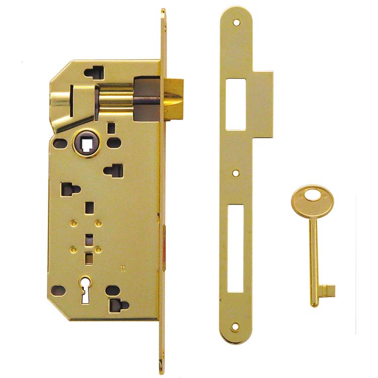 serrure AGB cuivre 90mm