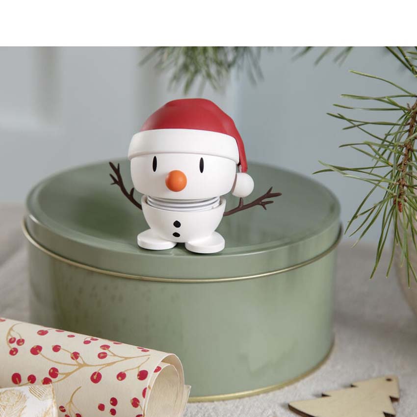 Hoptimist bumble noël bonhomme de neige blanc