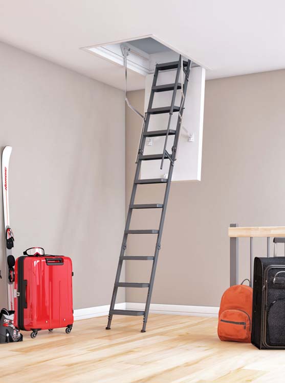 Escalier escamontable Bern Pro confort en acier 120x60cm
