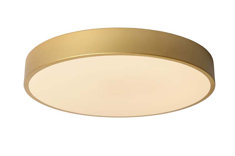 Plafonnier - Ø 39,5 cm - LED Dim. - 1x24W 2700K - 3 StepDim - Or Mat / Laiton