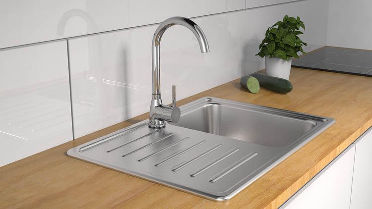 Robinet de cuisine Margot chrome