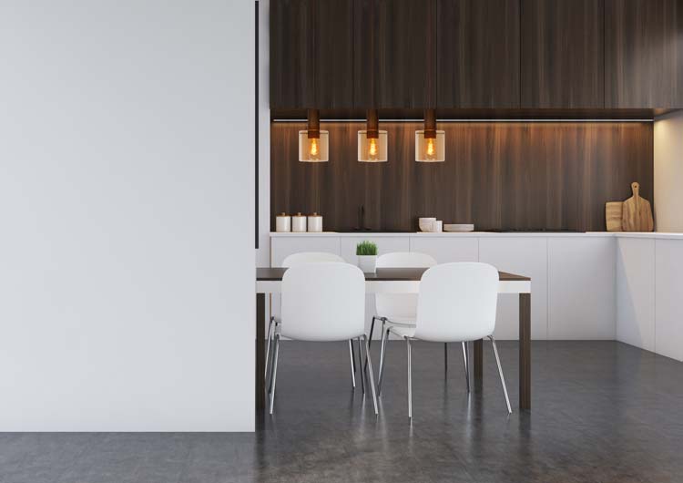 Hanglamp - amber - 100cm - 3xE27 - 40W