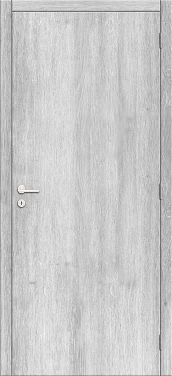 Complete binnendeur Vintage Milo grijs 201,5x73cm tubespaan omkeerbaar + deurkast 16,5cm