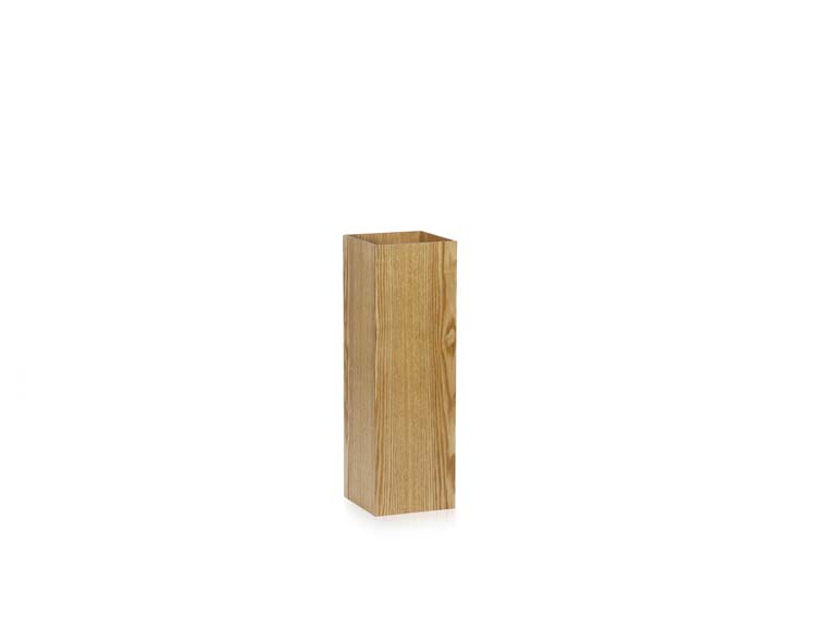 Parapluhouder wilgenhout 16x16x50 cm