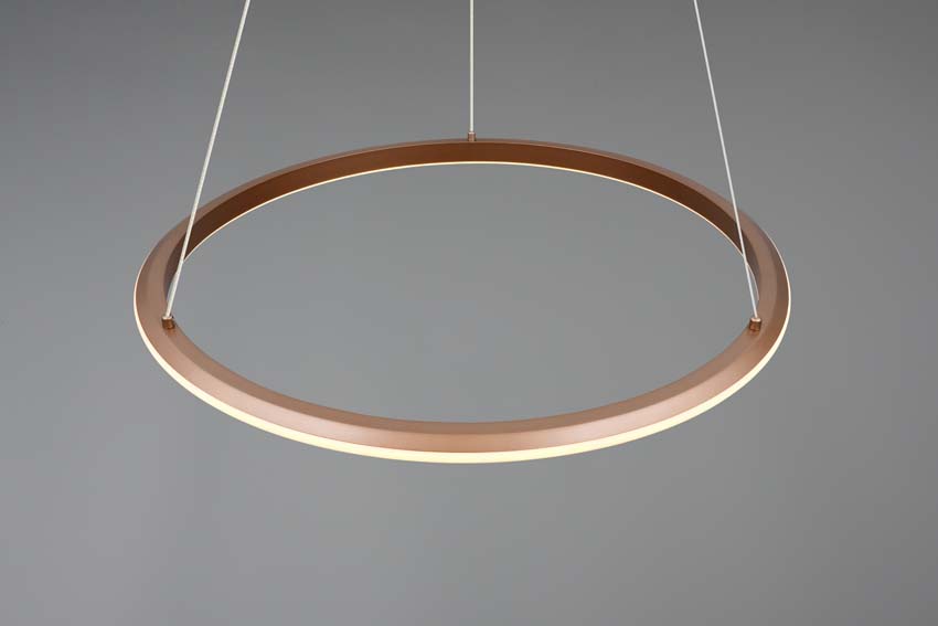 Hanglamp - Koffie - Ø75cm - Dimbaar - LED - 1x34W - 2300-4000K