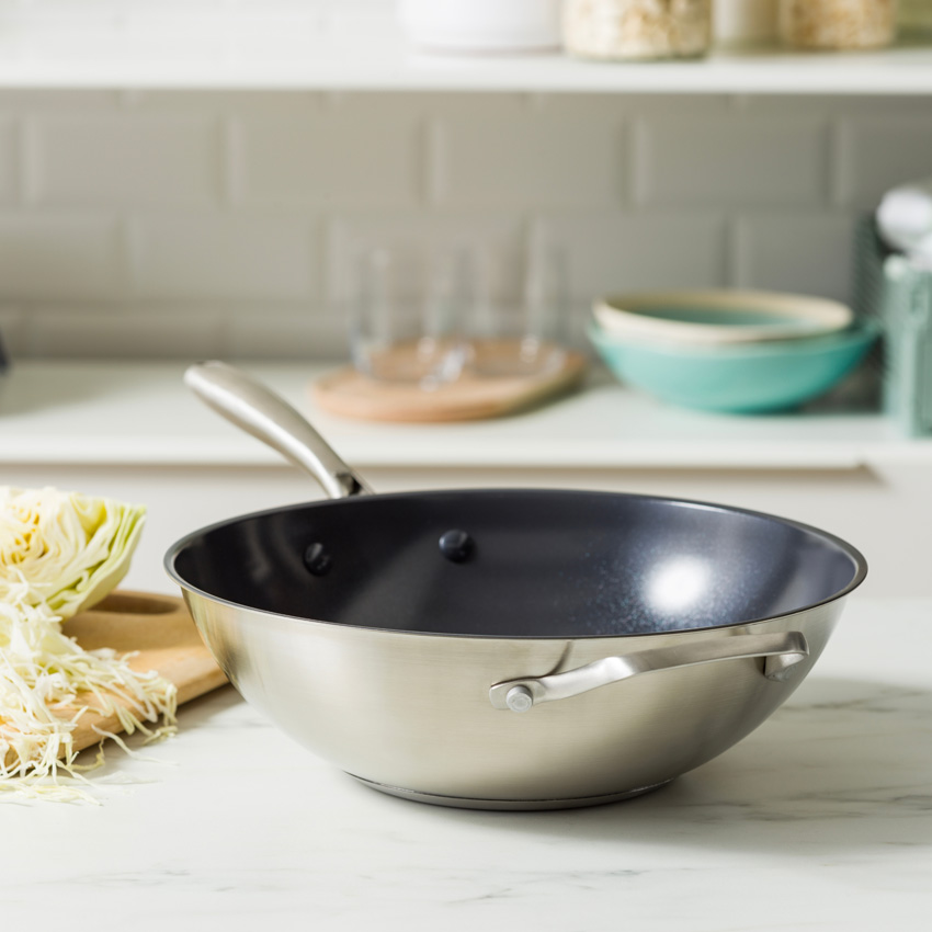 Poêle à pâtes Greenchef Ø28cm avec revêtement antiadhésif sans PFAS