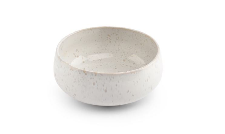 Kom Curvy 14x6 cm parelmoer