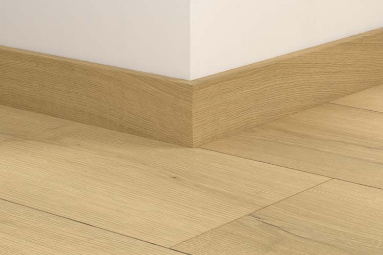 Plinthe standard Quick-Step vinyle Brushed oak beige 2400 x 58 x 12 mm