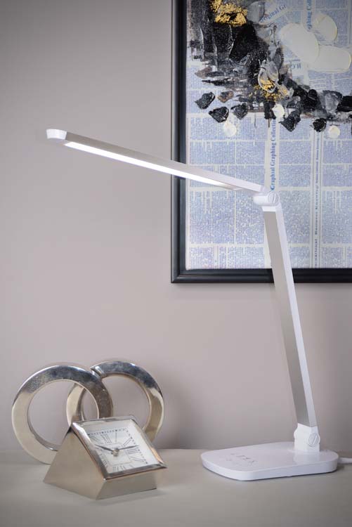 Lampe de bureau - blanc - dimmable - LED - 8W - 6000K