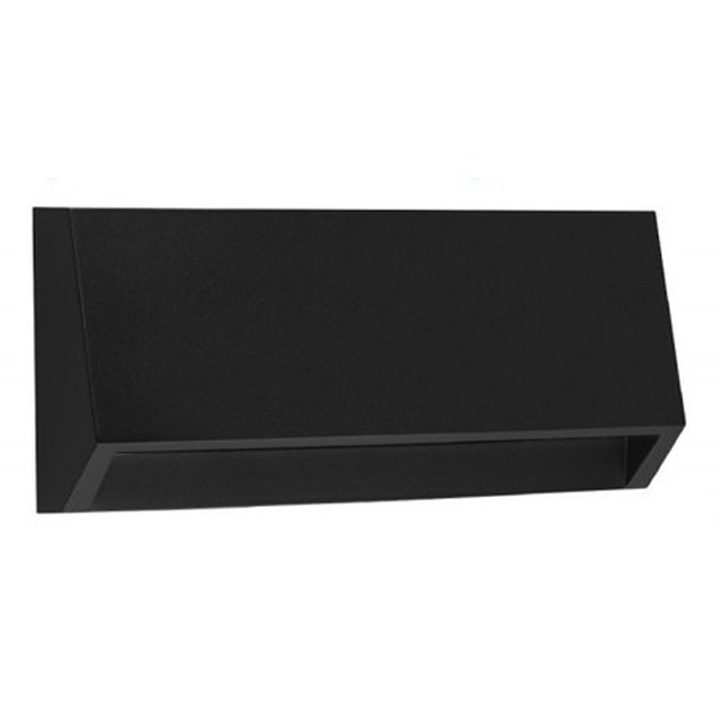 Applique murale - LED - 3W - 16cm - Noir