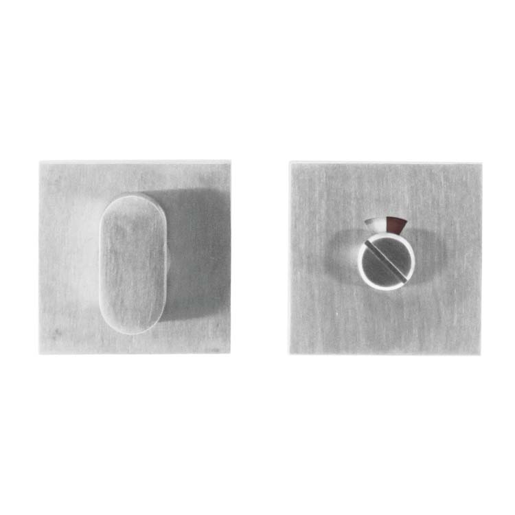 Quincaillerie toilette carré 1/2/3 inox plus