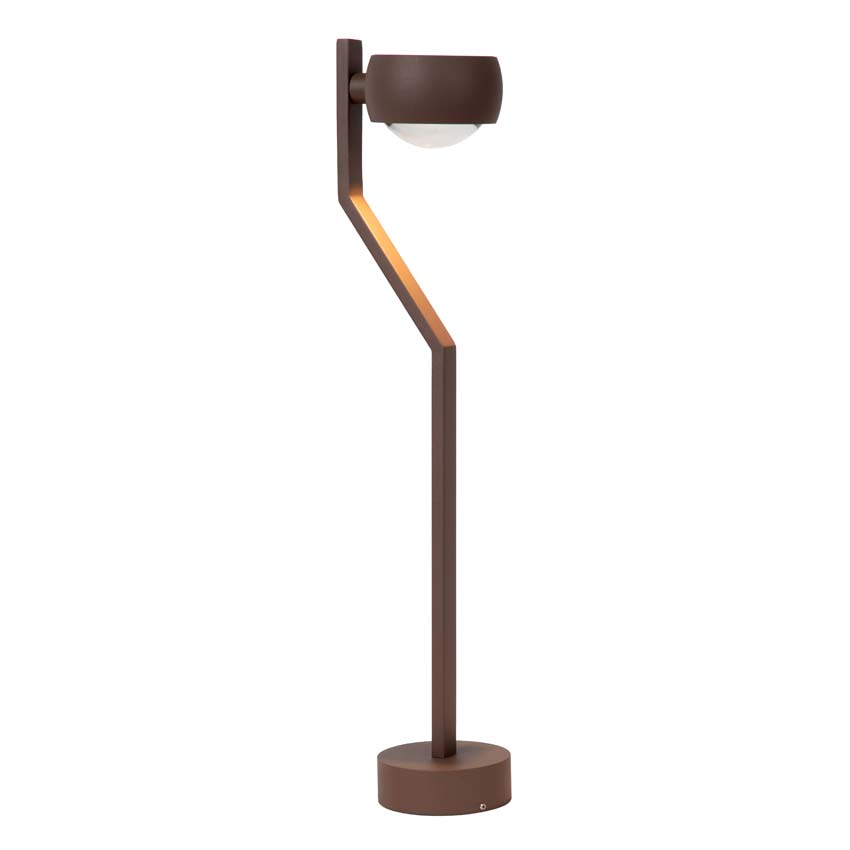 Borne extérieur Aro - rouille - 1x9W - 2700K - IP54