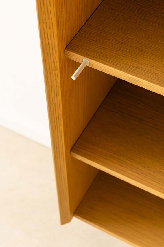 Armoire colonne Waldorf chêne suspendue 170x40x35cm