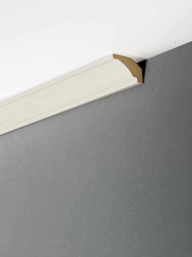 Mouluer plafond MDF hydrofuge birch white 270cm