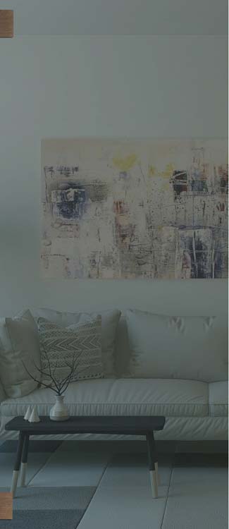 Enkele glazen binnendeur Sky Grey gerookt glas op maat - scharnieren sun