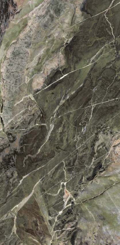 Vloer- en wandtegel Medina groen glanzend 6x25cm