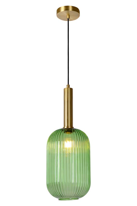 Lucide MALOTO - Hanglamp - Ø 20 cm - E27 - Groen