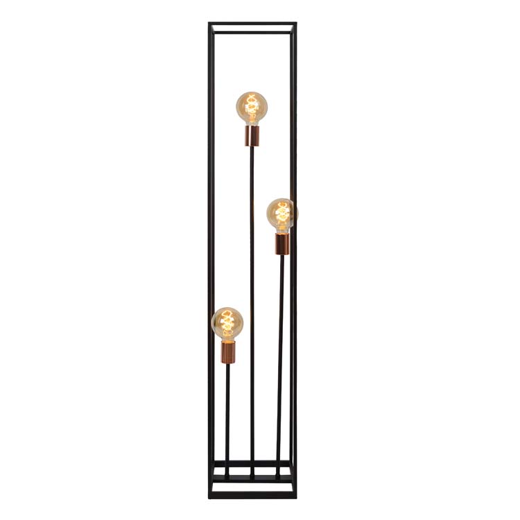 Lucide ARTHUR - Lampadaire - E27 - Noir