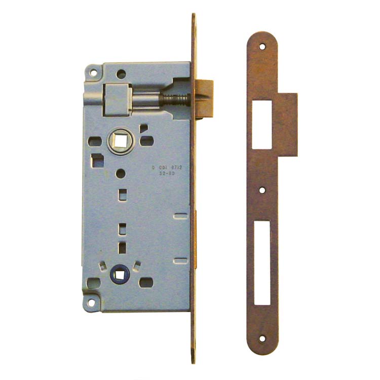 Serrure pro AGB bronze WC 90mm