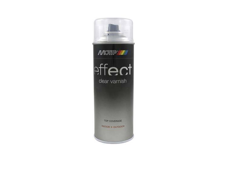 Motip Effect Clear Varnish lakspray hoogglans 0,4l transparant