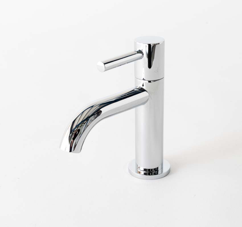Robinet d'eau froide Miley slim chrome brillant